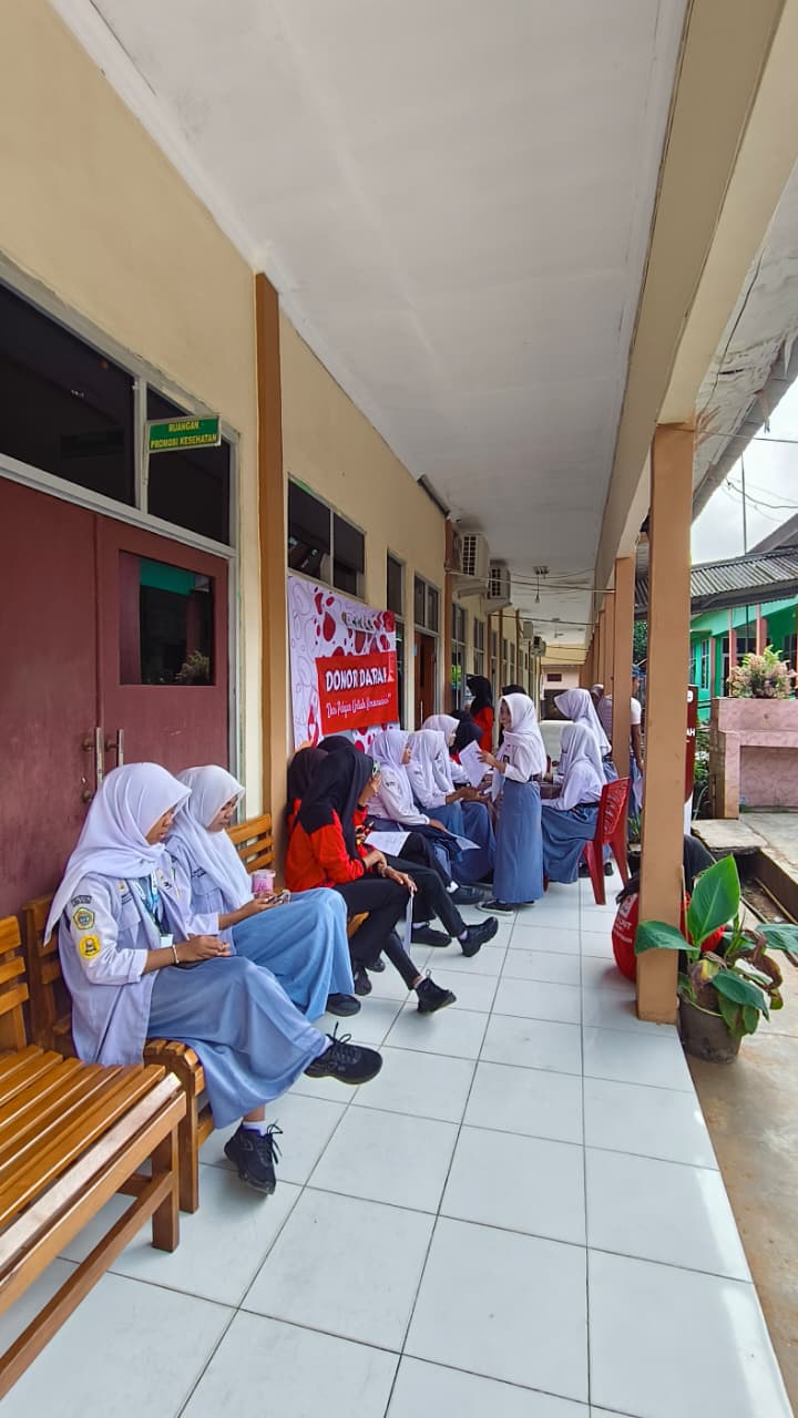 DONOR DARAH DI PUSKESMAS TALANG JAWA