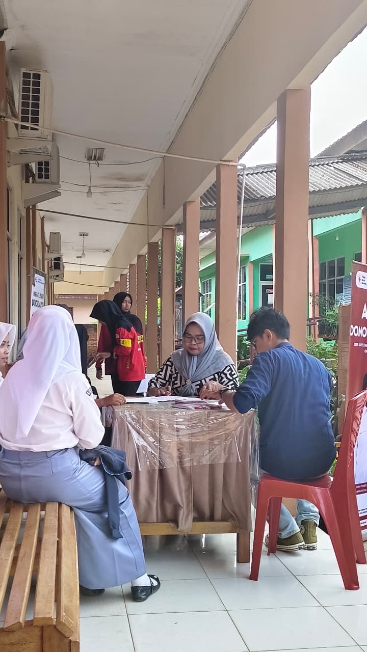 DONOR DARAH DI PUSKESMAS TALANG JAWA