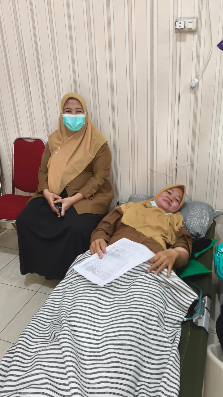 DONOR DARAH DI PUSKESMAS TALANG JAWA